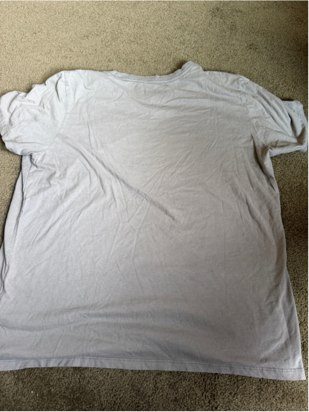 Women's Patagonia Graphic Tee Size M Grey Buffalo Bison Print Short Sleeve - Picture 7 of 8